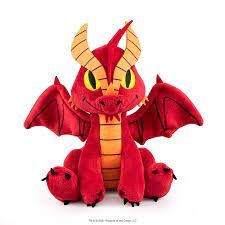 Red Dragon Phunny Plush